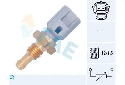 Alta Calidad Sensor, temperatura del refrigerante FAE 33735 FAE 33735